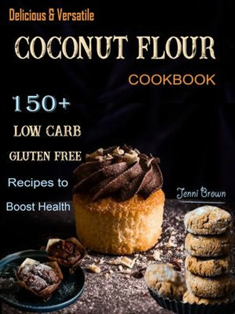 Delicious & Versatile Coconut Flour Cookbook: 150 + Low Carb Gluten Free Recipes to Boost Health