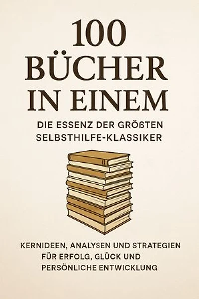 100 Bücher in Einem: Die Essenz der größten Selbsthilfe-Klassiker Kernideen, Analysen und Strategien für Erfolg, Glück und persönliche Entwicklung