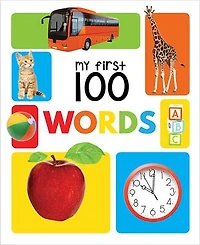 My First 100 Words Board Book : Library Series