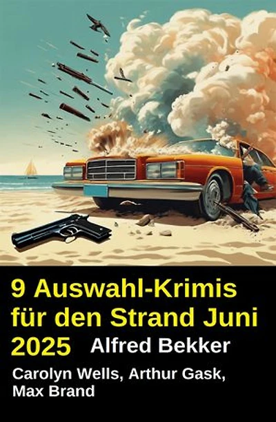 9 Auswahl-Krimis für den Strand Juni 2025