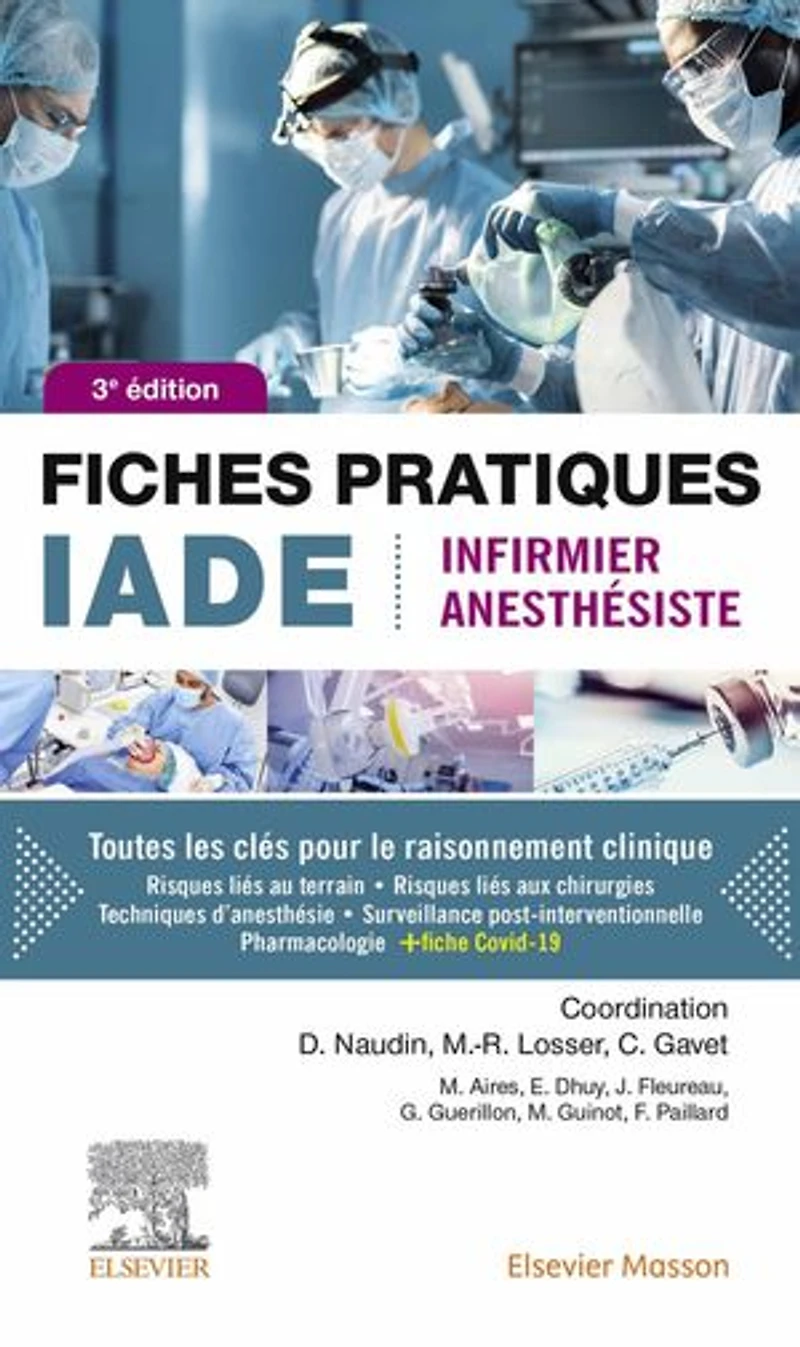 Fiches pratiques IADE: Infirmier anesthésiste