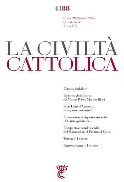 La Civiltà Cattolica n. 4188