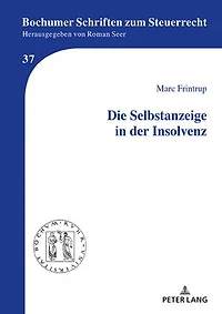 Die Selbstanzeige der Insolvenz