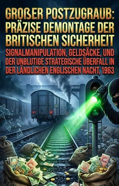 Großer Postzugraub: Präzise Demontage der britischen Sicherheit: Signalmanipulation, Geldsäcke, und der unblutige strategische Überfall in der ländlichen englischen Nacht, 1963