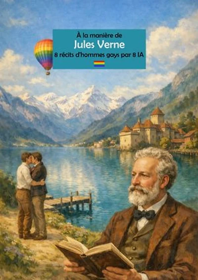 À la manière de Jules Verne: 8 récits d'hommes gays par 8 IA