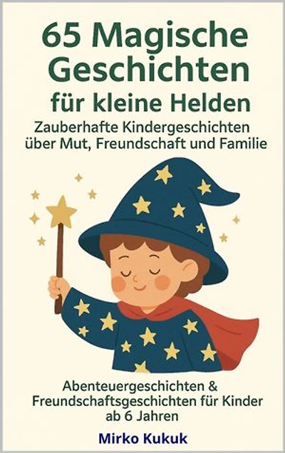 65 Magische Geschichten für kleine Helden: Zauberhafte Kindergeschichten über Mut, Freundschaft und Familie: Abenteuergeschichten & Freundschaftsgeschichten für Kinder ab 6 Jahren