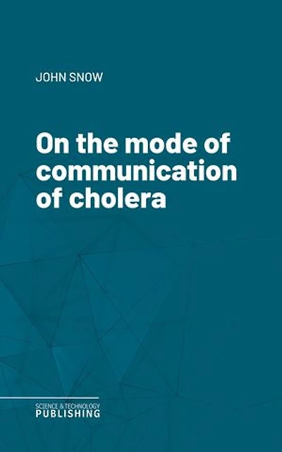On the mode of communication of cholera