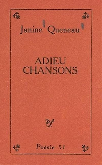 Adieu chansons