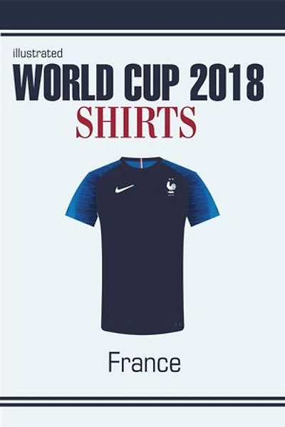 illustrated World cup 2018 shirts