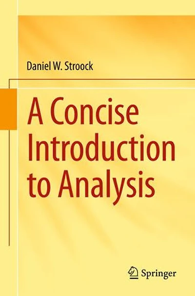 A Concise Introduction to Analysis