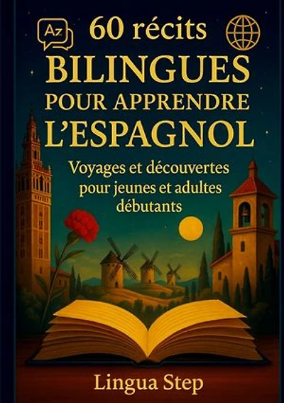 60 Récits bilingues pour apprendre l'Espagnol: Voyages et Découvertes pour Jeunes et Adultes Débutants