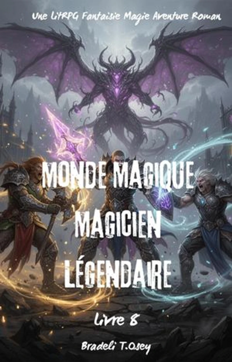 Monde Magique Magicien Légendaire:Une LitRPG Fantaisie Magie Aventure Roman(Livre