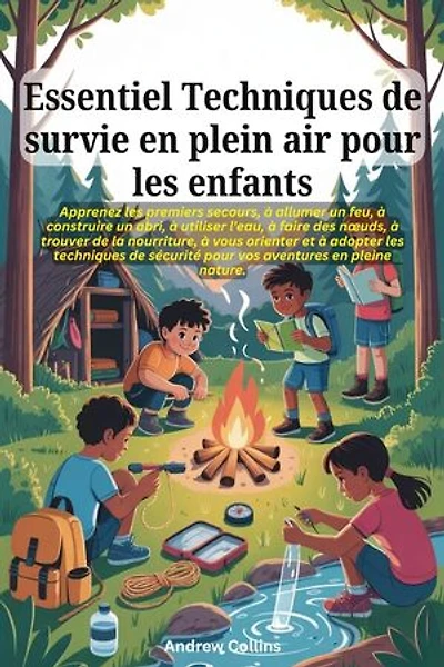 Básico Habilidades de supervivencia al aire libre para niños