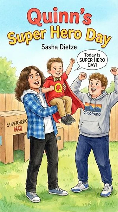 Quinn's Super Hero Day
