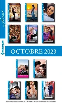 Pack mensuel Azur - 11 romans + 1 titre gratuit (Octobre 2023)