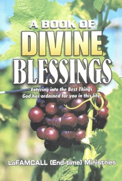A BOOK OF DIVINE BLESSINGS - Entering into the Best Things God has ordained for you in this life