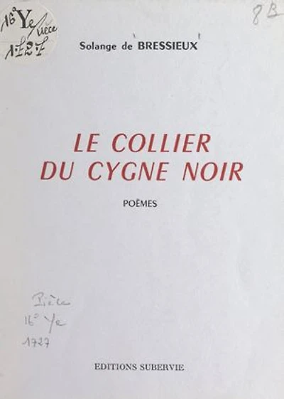 Le collier du cygne noir