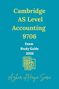 Cambridge AS Level Accounting 9706: Exam Study Guide 2026