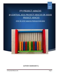 PROJECT ABACUS: CENTRAL ASIA PROJECT ABACUS (OR) ASIAN PROJECT ABACUS