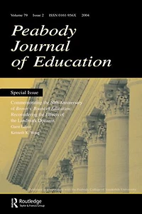 Commemorating the 50th Anniversary of brown V. Board Education: : Reconsidering Effects Landmark Decision:a Special Issue peabody Journal Education