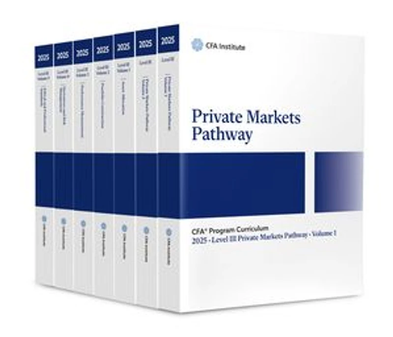 2026 CFA Program Curriculum Level III Private Markets Pathway Box Set