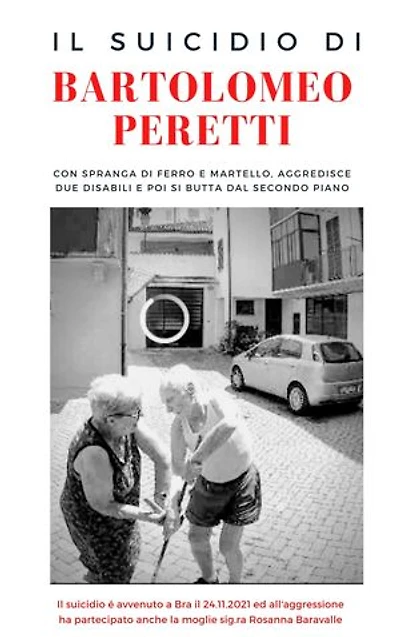 Il suicidio di Bartolomeo Peretti: Con Spranga di ferro e Martello, aggredisce due disabili e poi si butta dal secondo piano