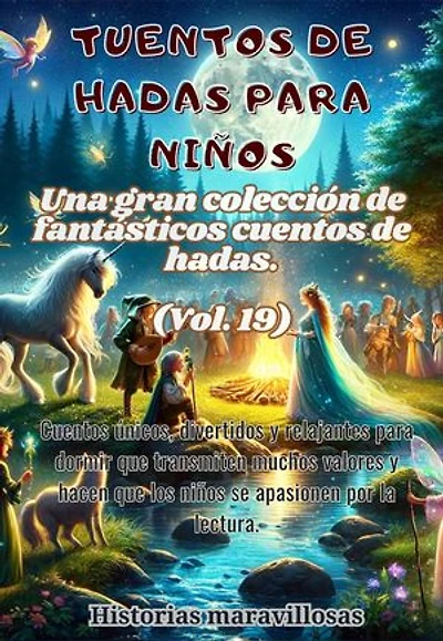 Fábulas para niños Una gran colección de fantásticas fábulas y cuentos de hadas. (Vol.19): Cuentos únicos, divertidos y relajantes para dormir que transmiten muchos valores e inspiran el amor por la lectura.