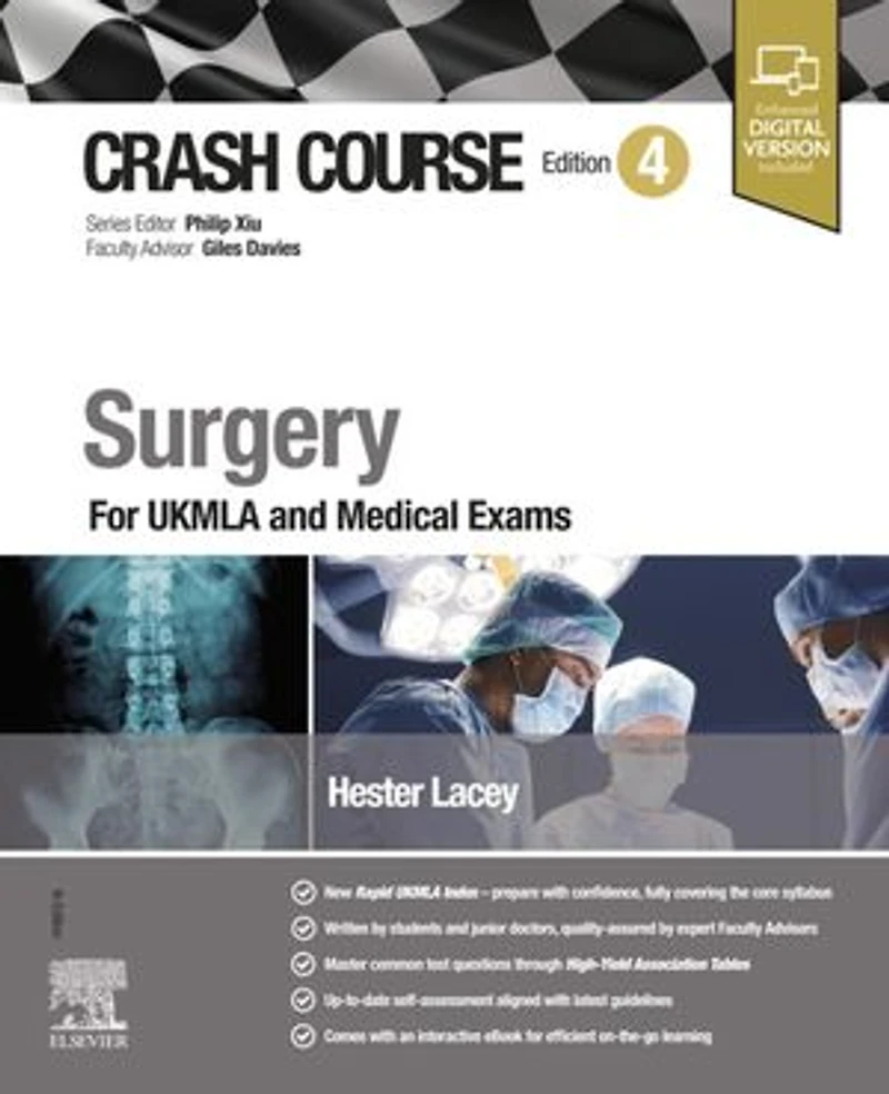 Crash Course Surgery: For UKMLA and Medical Exams