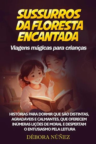 SUSSURROS DA FLORESTA ENCANTADA Viagens mágicas para crianças: Histórias para dormir que são distintas, agradáveis e calmantes, que oferecem inúmeras lições de moral e despertam o entusiasmo pela leitura