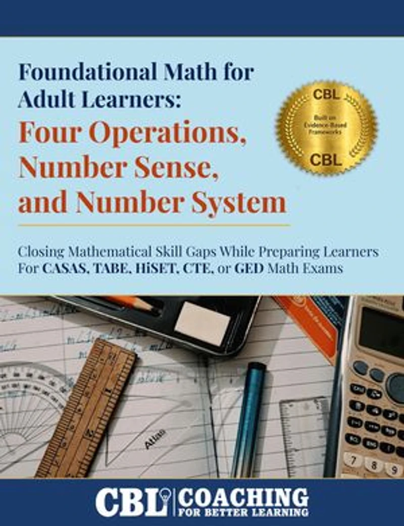 Foundational Math for Adult Learners: Four Operations, Number Sense, and Number System