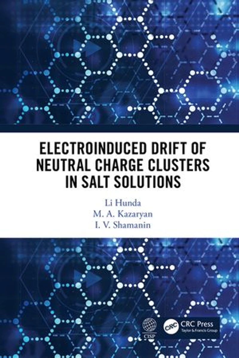 Electroinduced Drift of Neutral Charge Clusters Salt Solutions