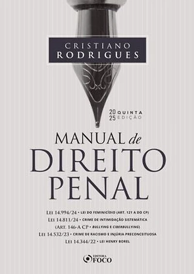 Manual de Direito Penal - 5ª Ed - 2025