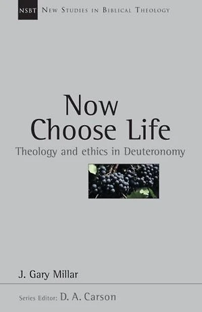 Now Choose Life: Theology And Ethics Deuteronomy