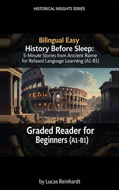 Bilingual Easy History Before Sleep: 5-Minute Stories from Ancient Rome for Relaxed Language Learning (A1–B1) – Graded Reader for Beginners: Bilingual Easy History Before Sleep: 5-Minute Stories from the Past (A1–B1)