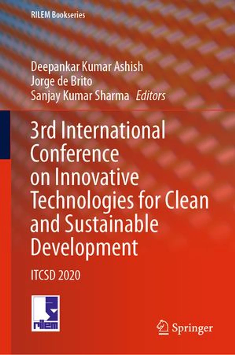 3rd International Conference On Innovative Technologies For Clean And Sustainable Development: Itcsd 2020