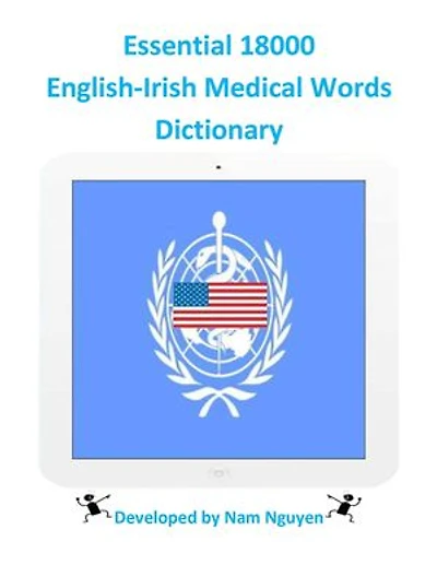 Essential 18000 English-Irish Medical Words Dictionary