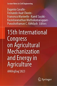 15th International Congress on Agricultural Mechanization and Energy Agriculture: ANKAgEng'2023