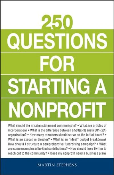 250 Questions for Starting a Nonprofit