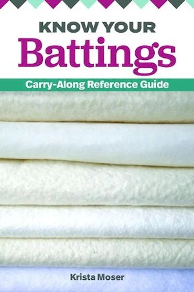 Know Your Battings: Carry-along Reference Guide For Quilters And Sewers