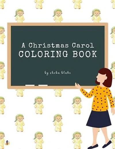 A Christmas Carol Coloring Book for Kids Ages 3+ (Printable Version)