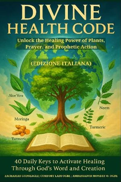 DIVINE HEALTH CODE - 40 Daily Keys to Activate Healing Through God's Word and Creation Unlock the Healing Power of Plants, Prayer, and Prophetic Action ITALIAN EDITION (Edizione italiana)