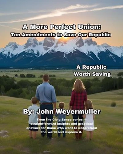 A More Perfect Union: Ten Amendments to Save our Republic: Civic Sense Series, #1