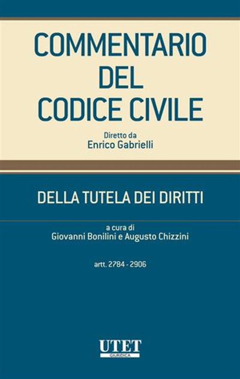 Commentario del Codice civile diretto da Enrico Gabrielli