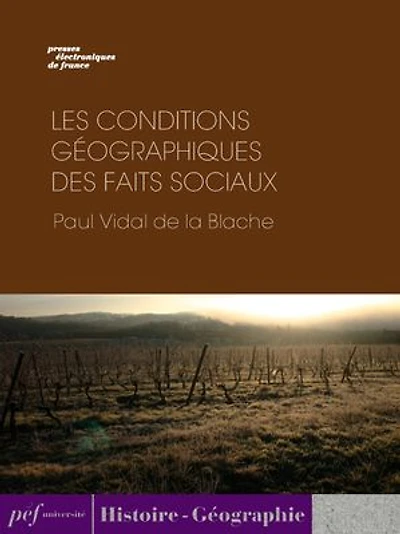 Les conditions géographiques des faits sociaux