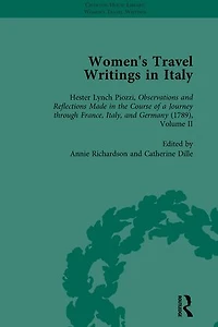 Women's Travel Writings in Italy