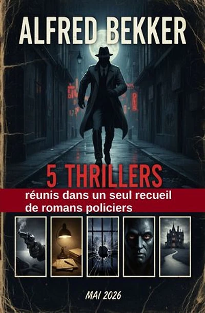 5 thrillers réunis dans un seul recueil de romans policiers - Mai 2026