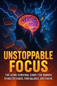 Unstoppable Focus: The ADHD Survival Guide for Women to Master Chaos, Find Balance, and Thrive