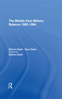The Middle East Military Balance 19931994