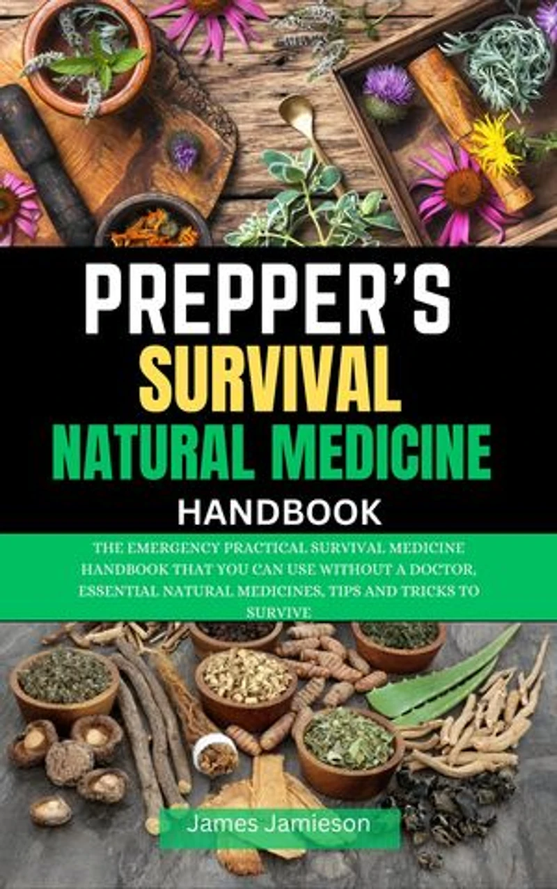 Prepper’s Survival Natural Medicine Handbook: The Emergency Practical Survival Medicine Handbook That You Can Use Without a Doctor, Essential Natural Medicines, Tips and Tricks to Survive
