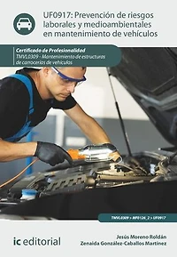 Prevención de riesgos laborales y medioambientales en mantenimiento vehículos. TMVL0309